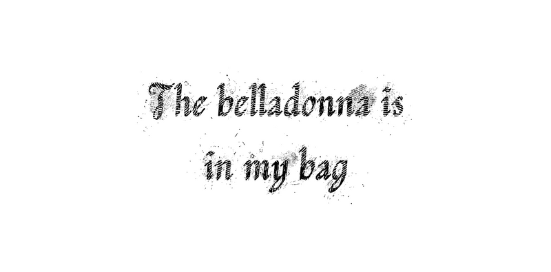 Practical Magic Vintage Distressed Typography DTF Transfer