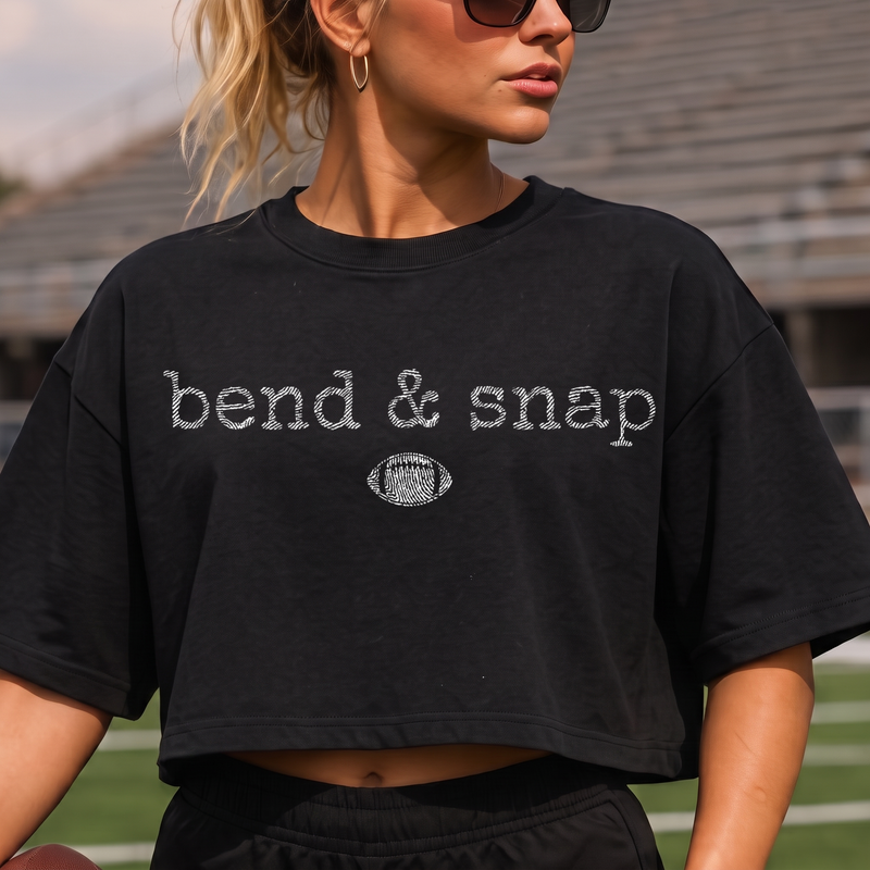 Bend & Snap Football - DTF Transfer