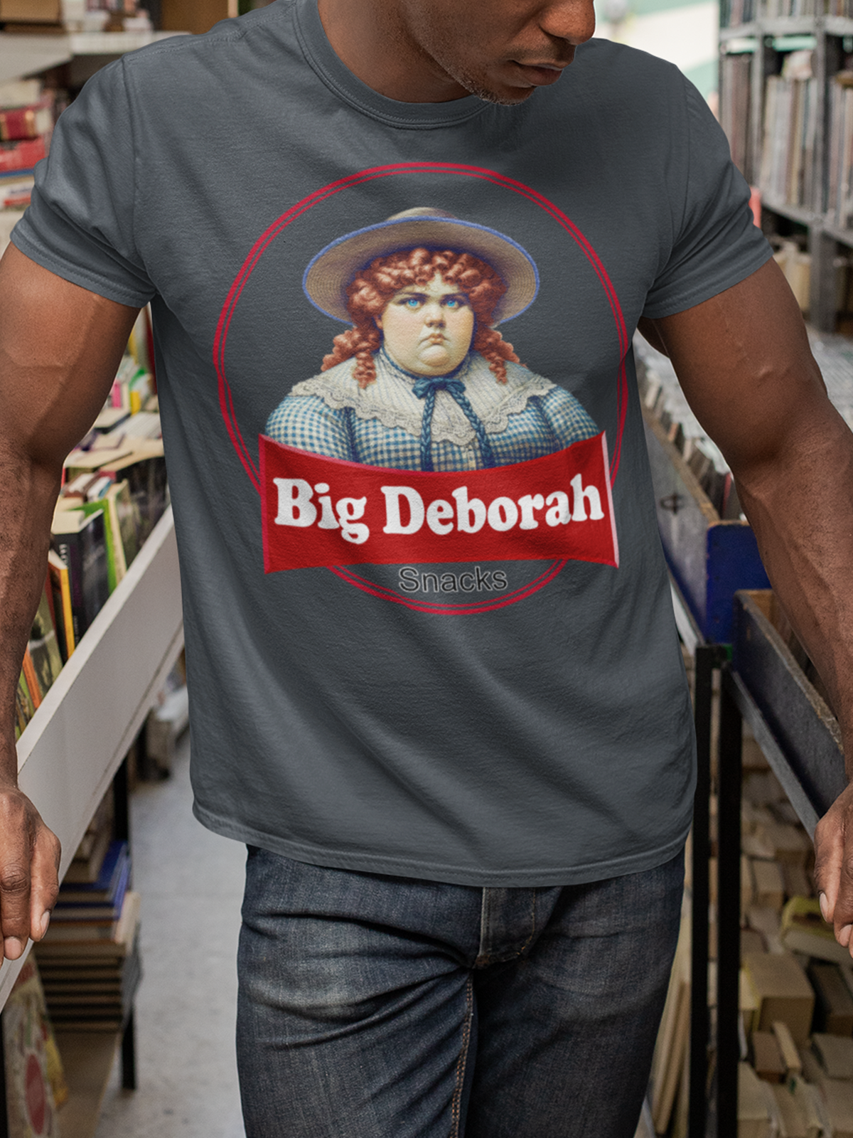 Big Deborah Shirt - Unisex Graphic Tee / T-Shirt - Men or Women Tshirt