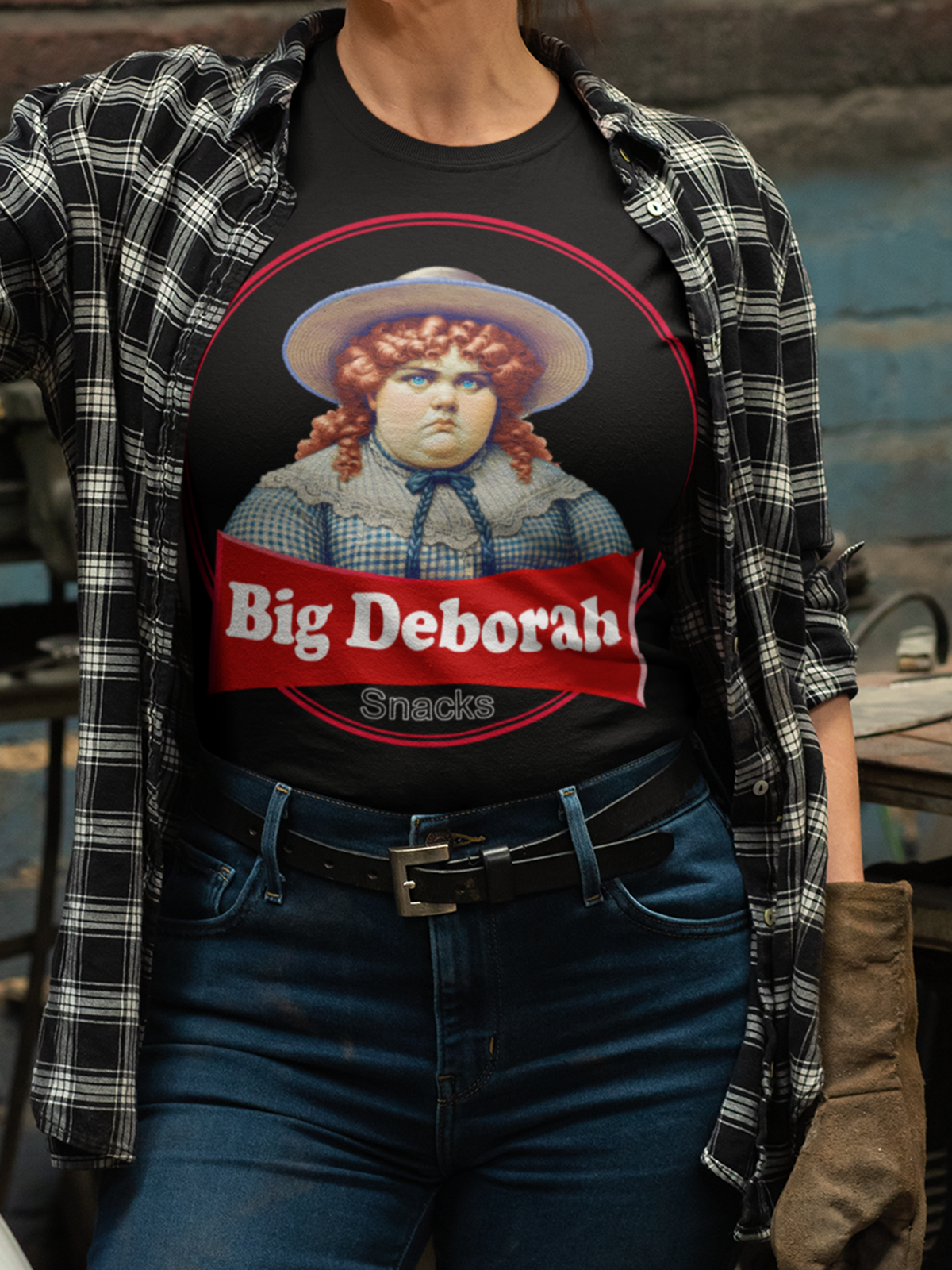 Big Deborah Shirt - Unisex Graphic Tee / T-Shirt - Men or Women Tshirt