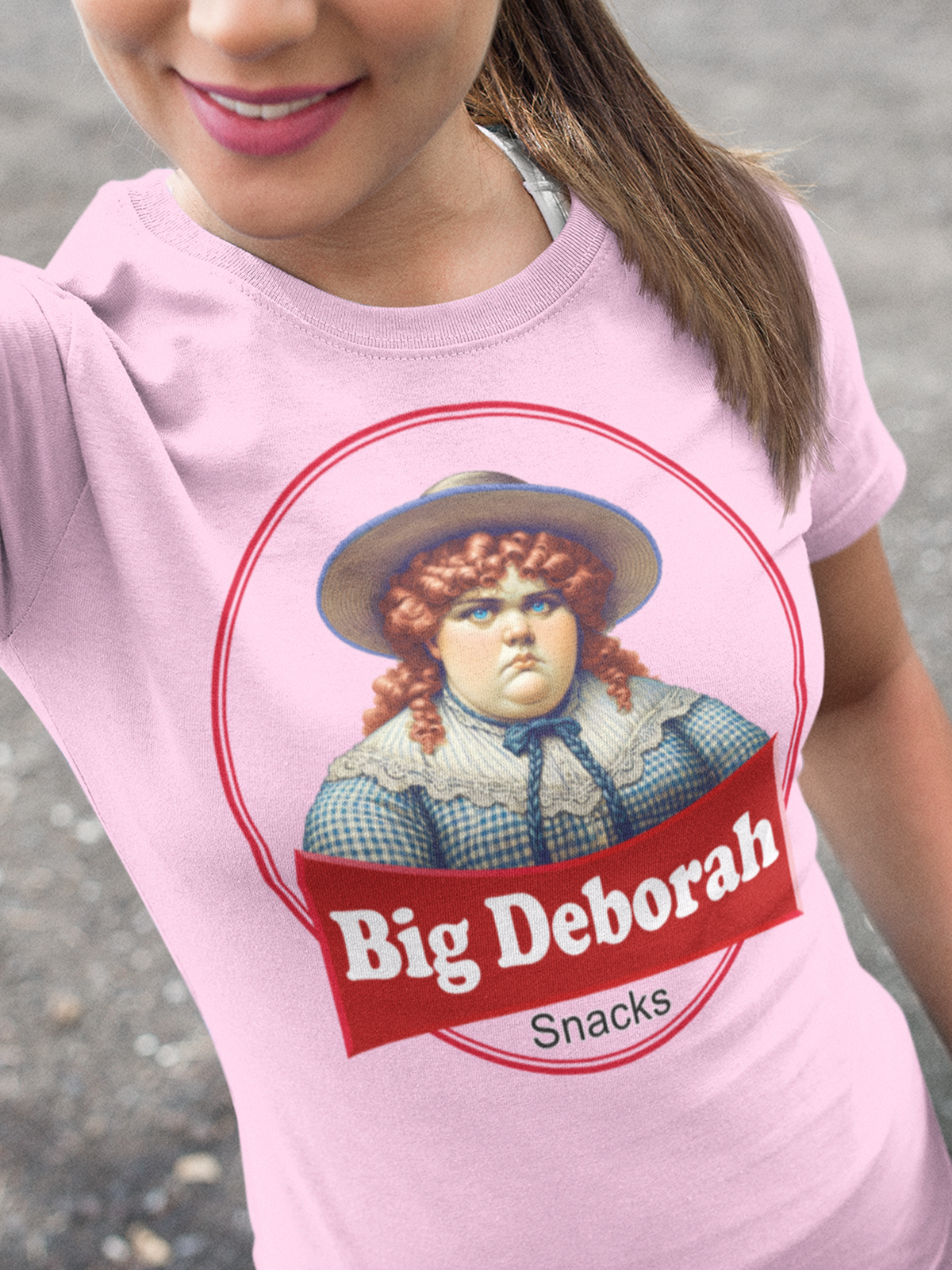 Big Deborah Shirt - Unisex Graphic Tee / T-Shirt - Men or Women Tshirt
