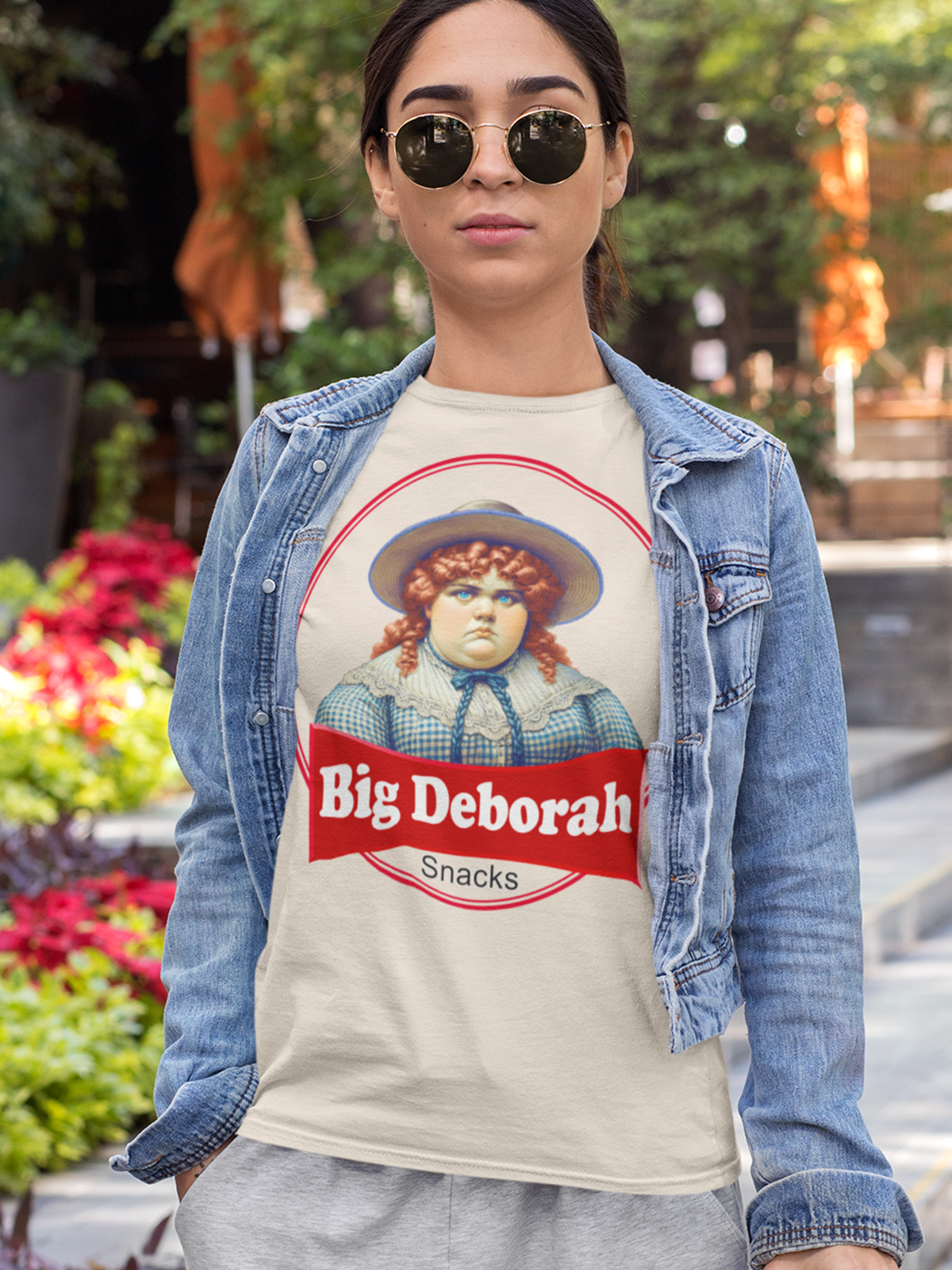 Big Deborah Shirt - Unisex Graphic Tee / T-Shirt - Men or Women Tshirt