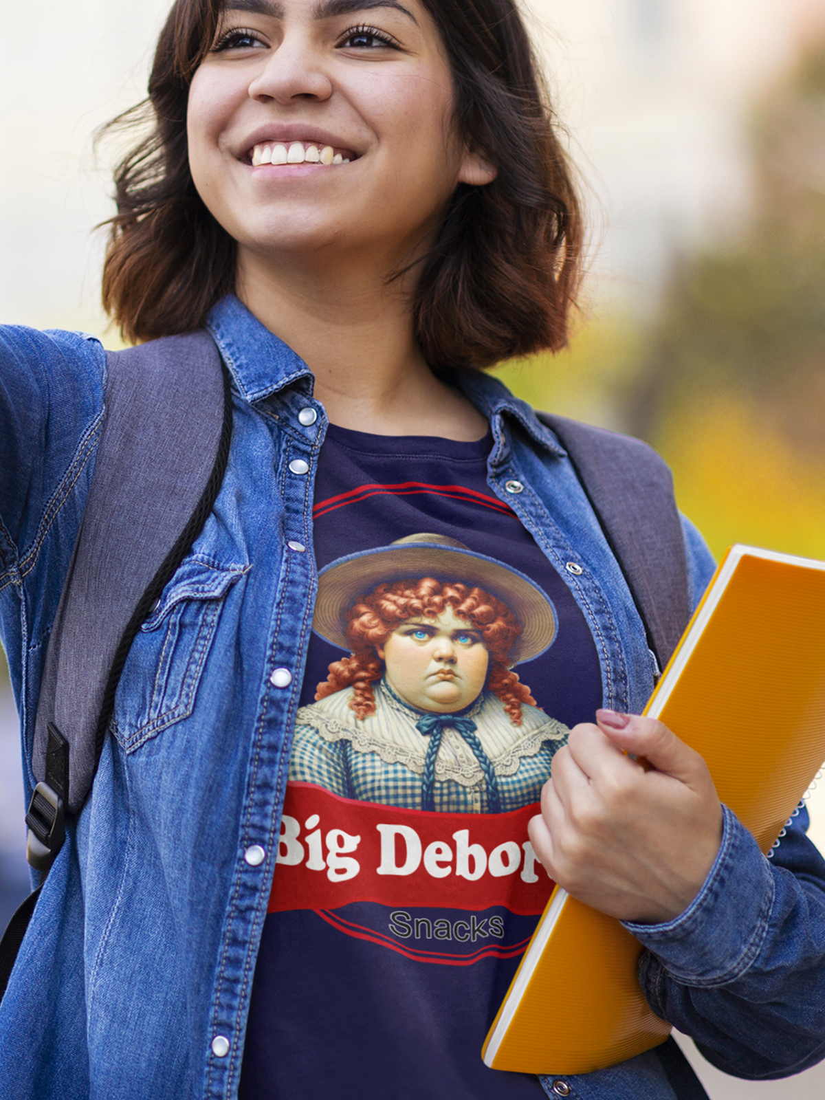 Big Deborah Shirt - Unisex Graphic Tee / T-Shirt - Men or Women Tshirt