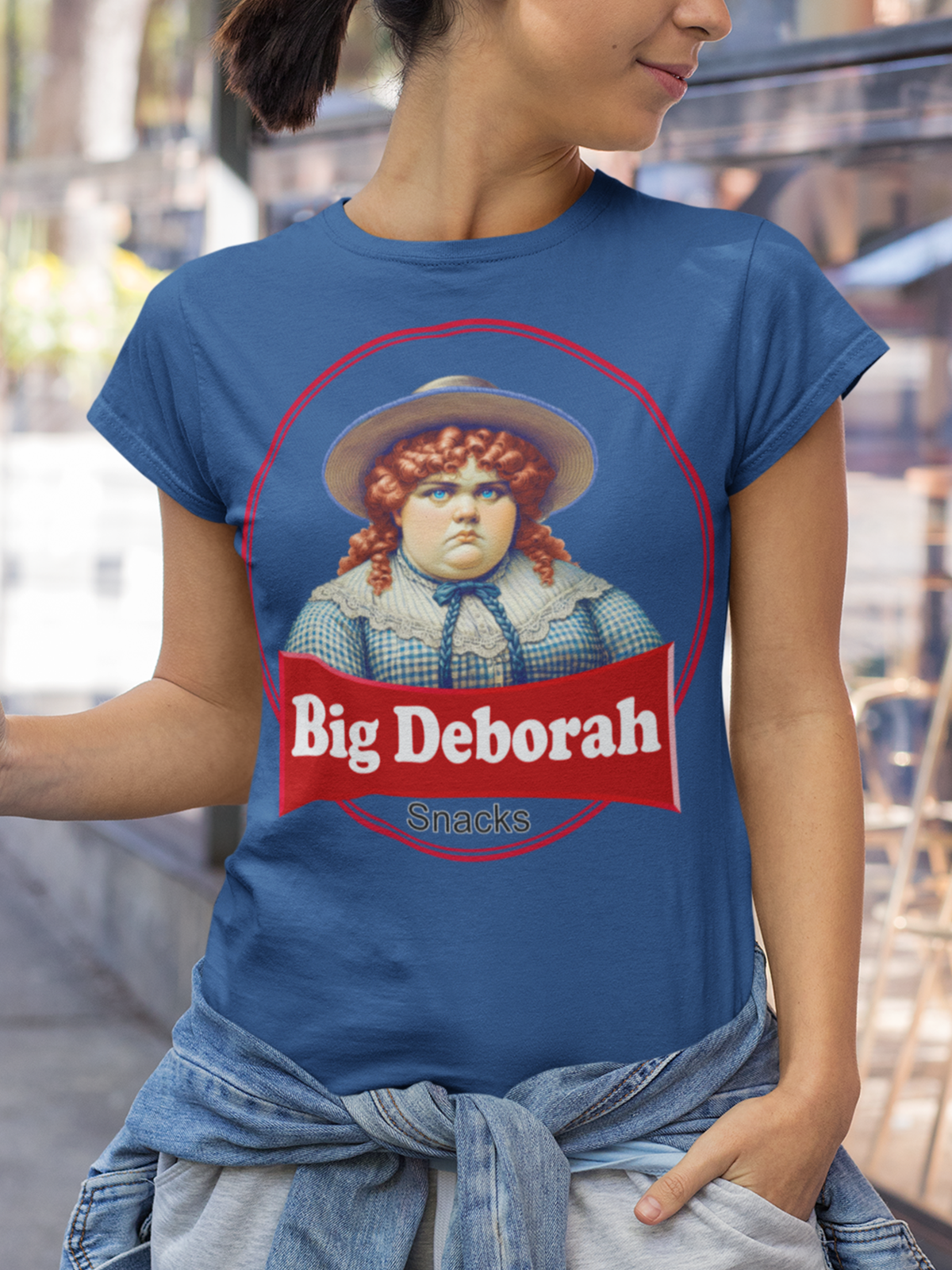 Big Deborah Shirt - Unisex Graphic Tee / T-Shirt - Men or Women Tshirt