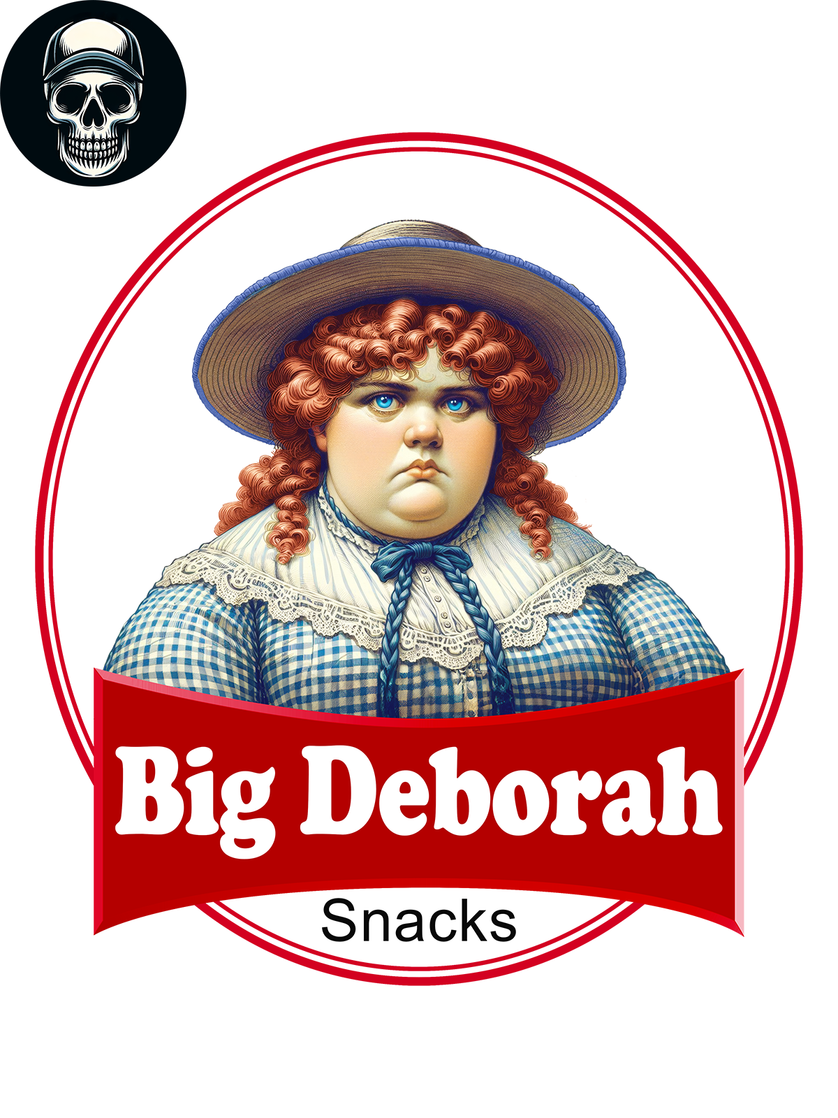 Big Deborah Shirt - Unisex Graphic Tee / T-Shirt - Men or Women Tshirt