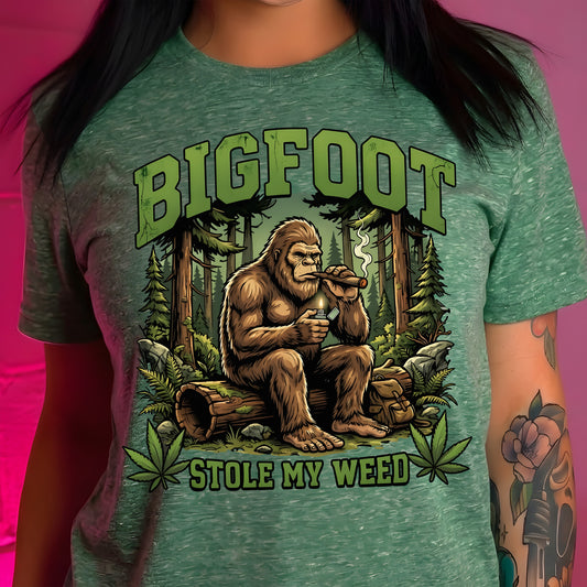 Bigfoot Stole My Weed - DTF Transfer
