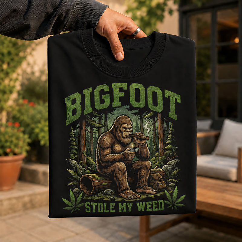 Bigfoot Stole My Weed - DTF Transfer