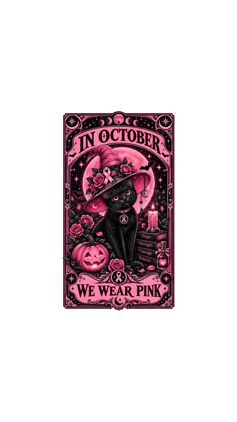 Gothic Witchy Awareness DTF Transfer