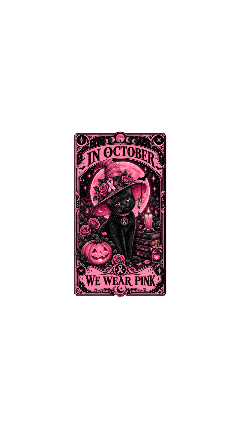 Gothic Witchy Awareness DTF Transfer