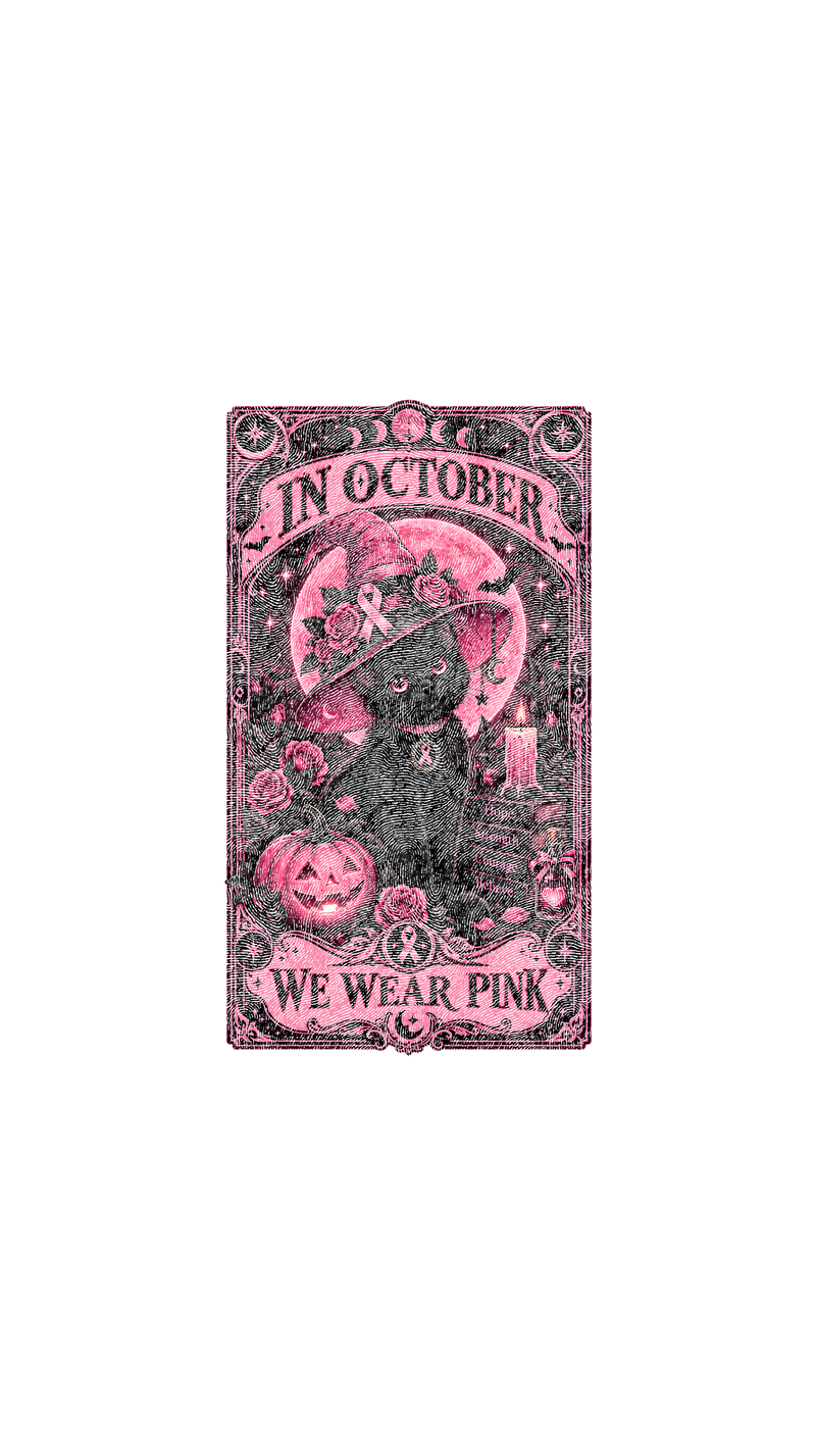 Gothic Witchy Awareness DTF Transfer