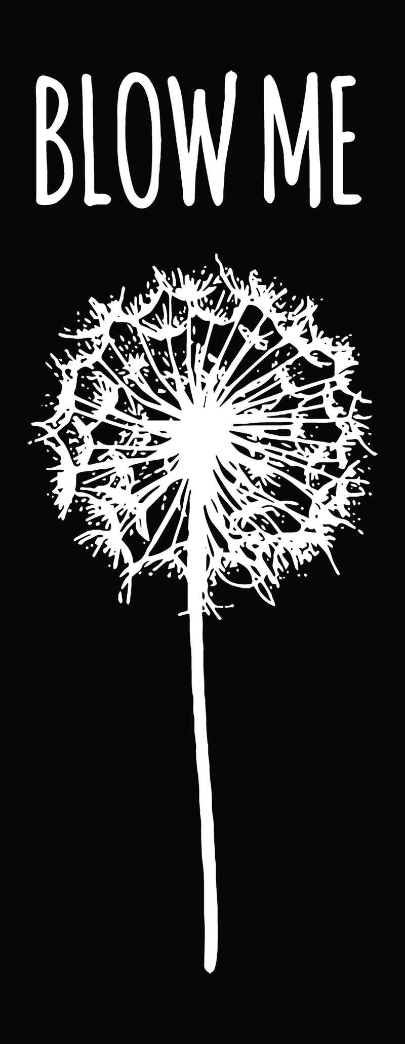 Sarcastic Floral Hand-Drawn Minimalist DTF Transfer