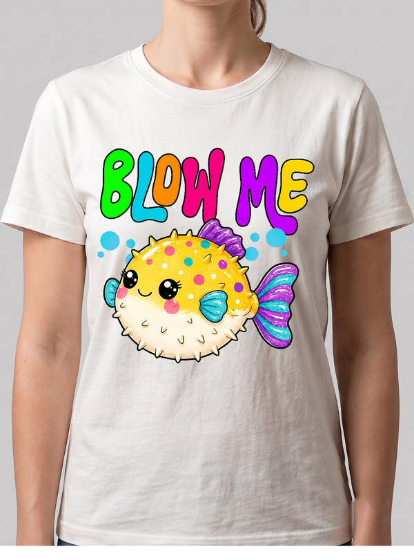 Sweet on the Outside, Savage on the Inside- Blow me DTF Transfer
