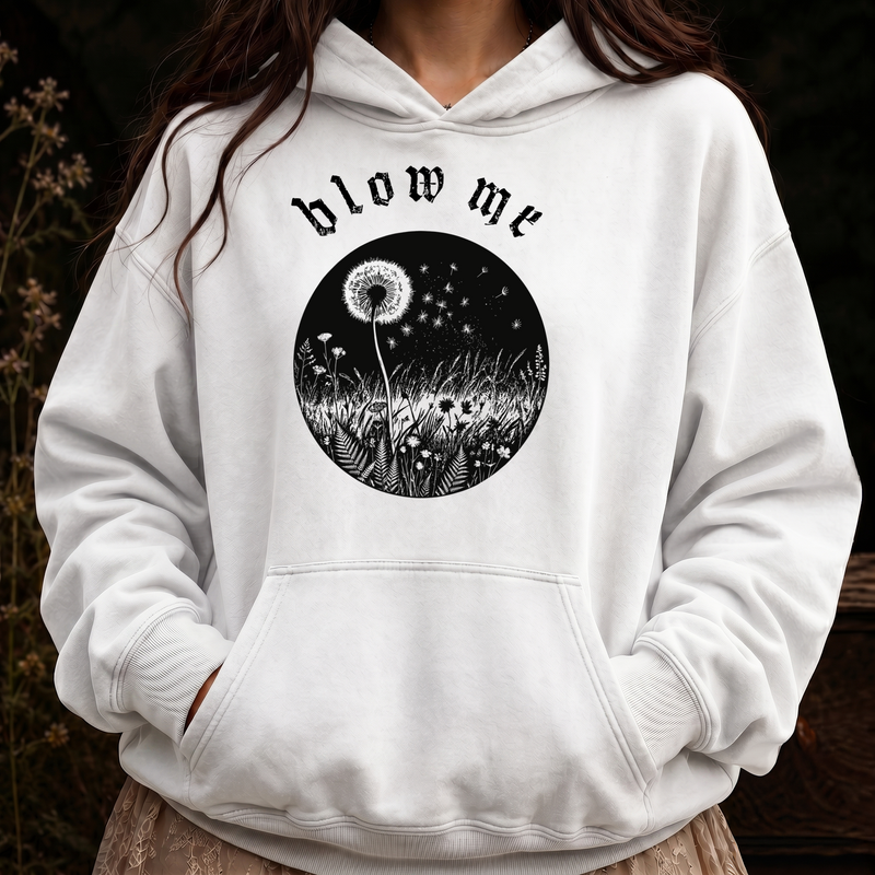 Blow Me  Dandelion  - DTF Transfer