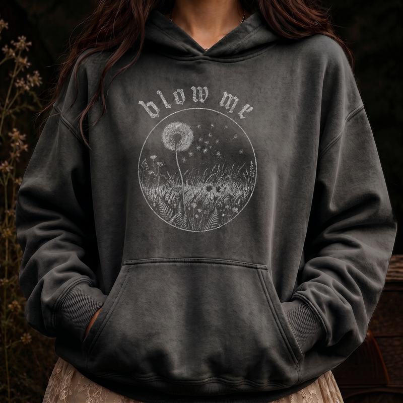 Blow Me  Dandelion  - DTF Transfer