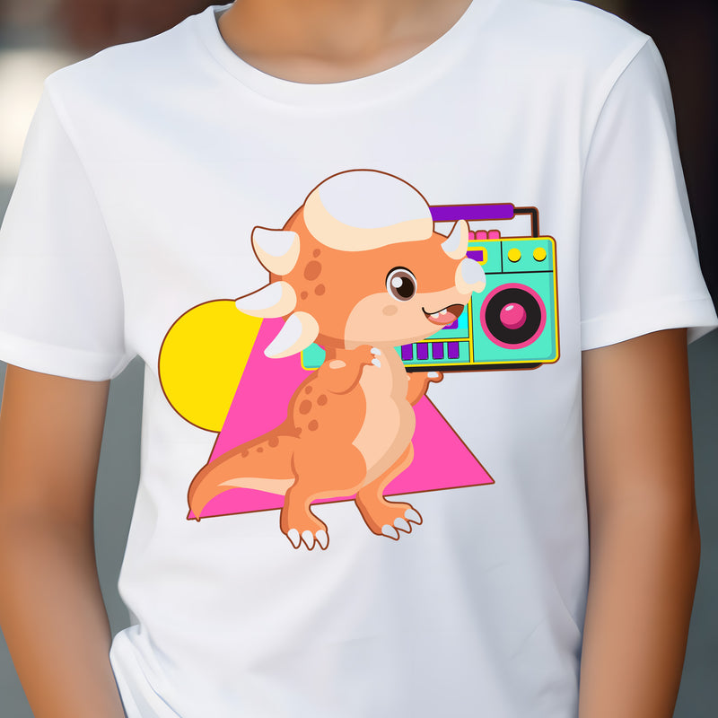 Boombox Saur - DTF Transfer