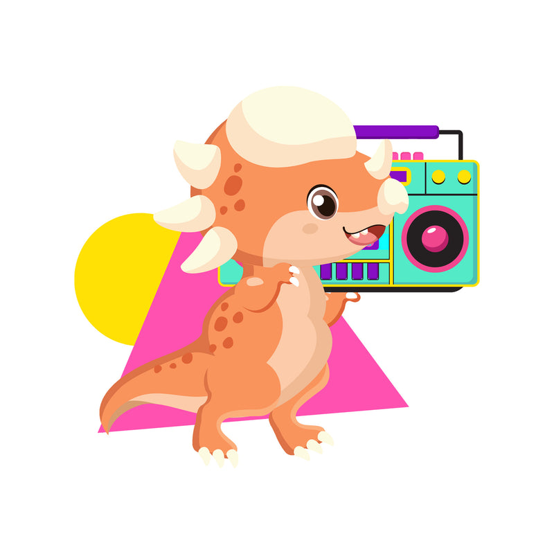 Boombox Saur - DTF Transfer