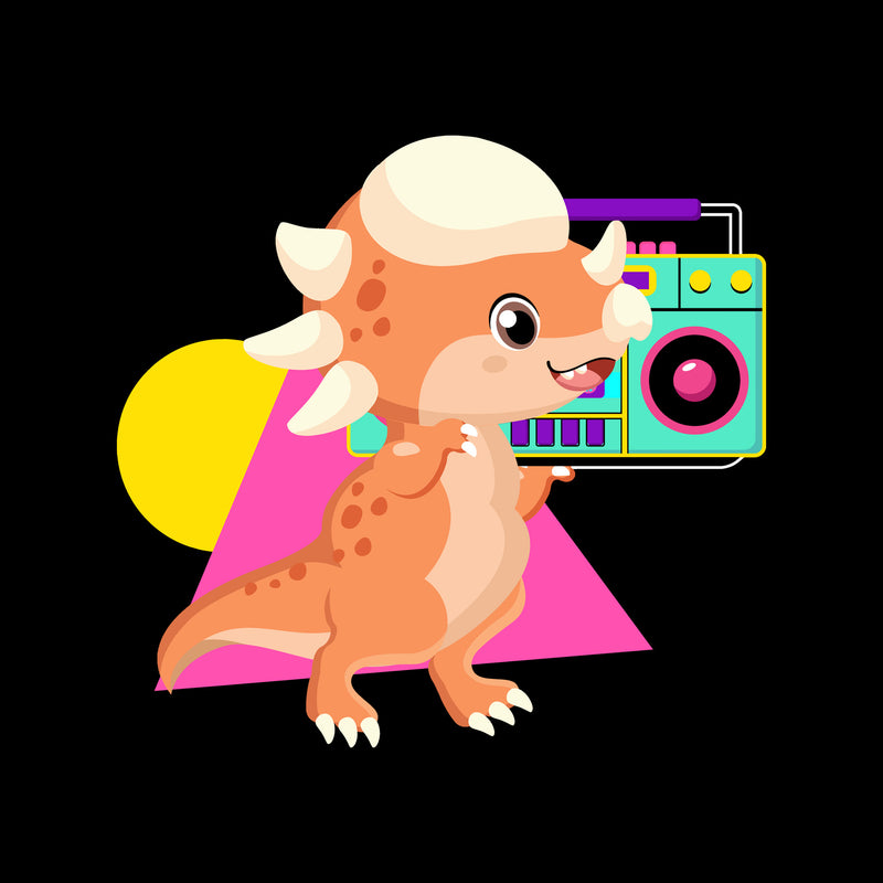 Boombox Saur - DTF Transfer
