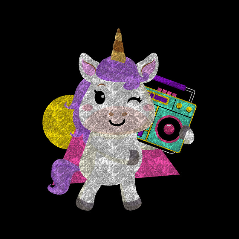 Boombox Unicorn - DTF Transfer