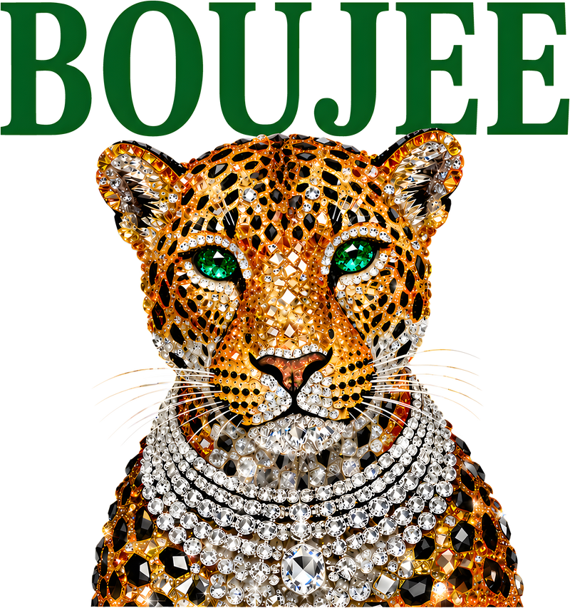 Boujee Leopard - DTF Transfer