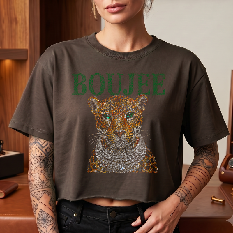 Boujee Leopard - DTF Transfer