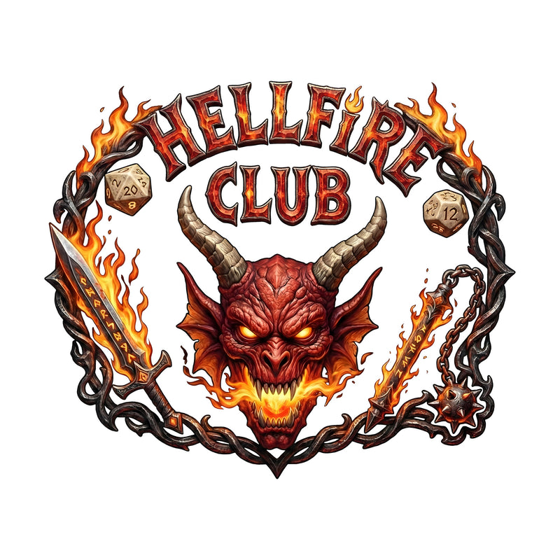 Vintage Hellfire Club - DTF Transfer