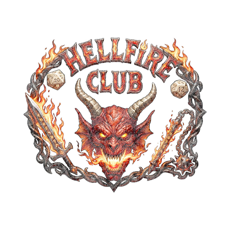 Vintage Hellfire Club - DTF Transfer