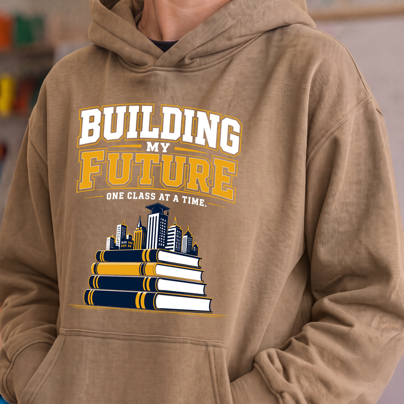 Building My Future Academic Skyline - DTF Transfer