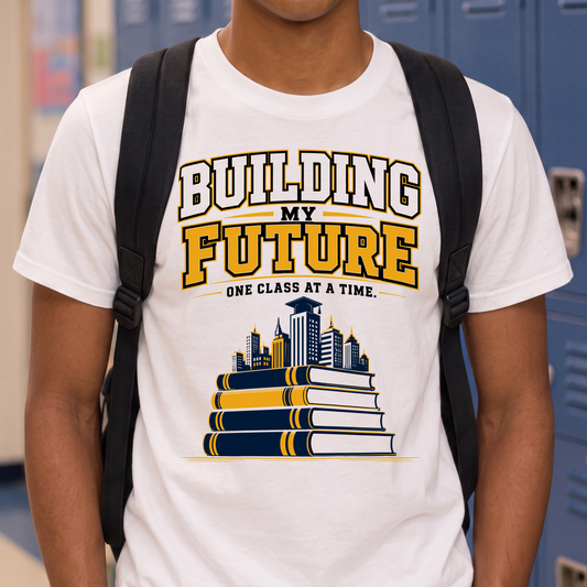 Building My Future Academic Skyline - DTF Transfer