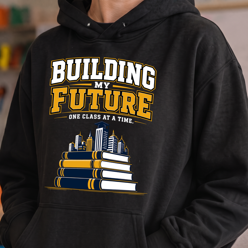 Building My Future Academic Skyline - DTF Transfer