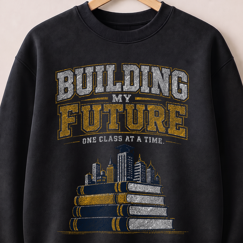 Building My Future Academic Skyline - DTF Transfer