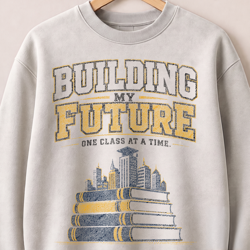 Building My Future Academic Skyline - DTF Transfer