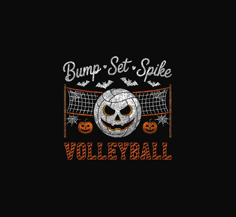 Jack-O'-Lantern Net DTF Transfer