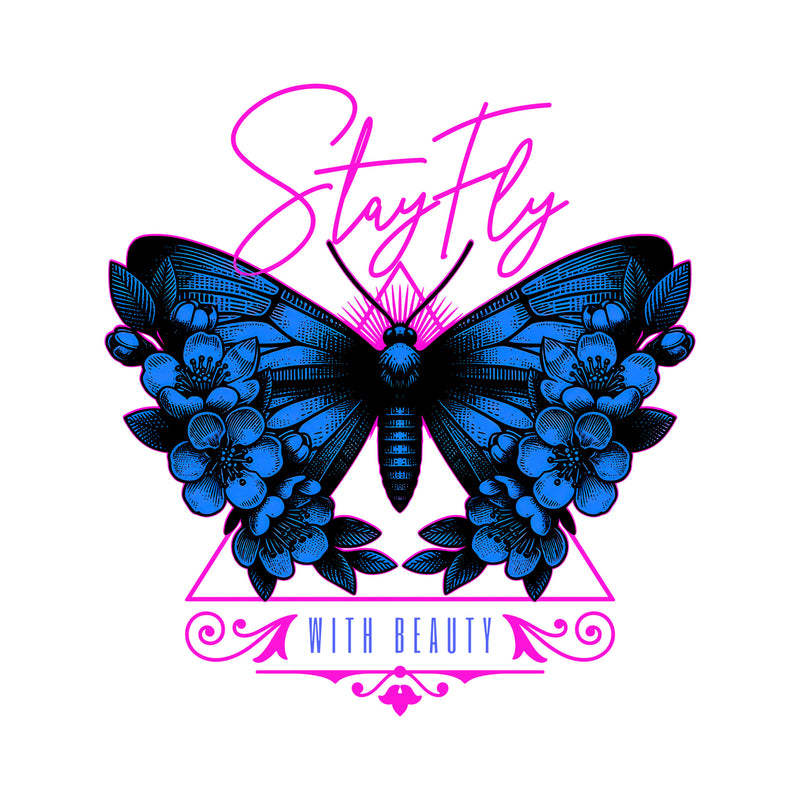 Stay Fly with Beauty Butterfly - DTF Transfer