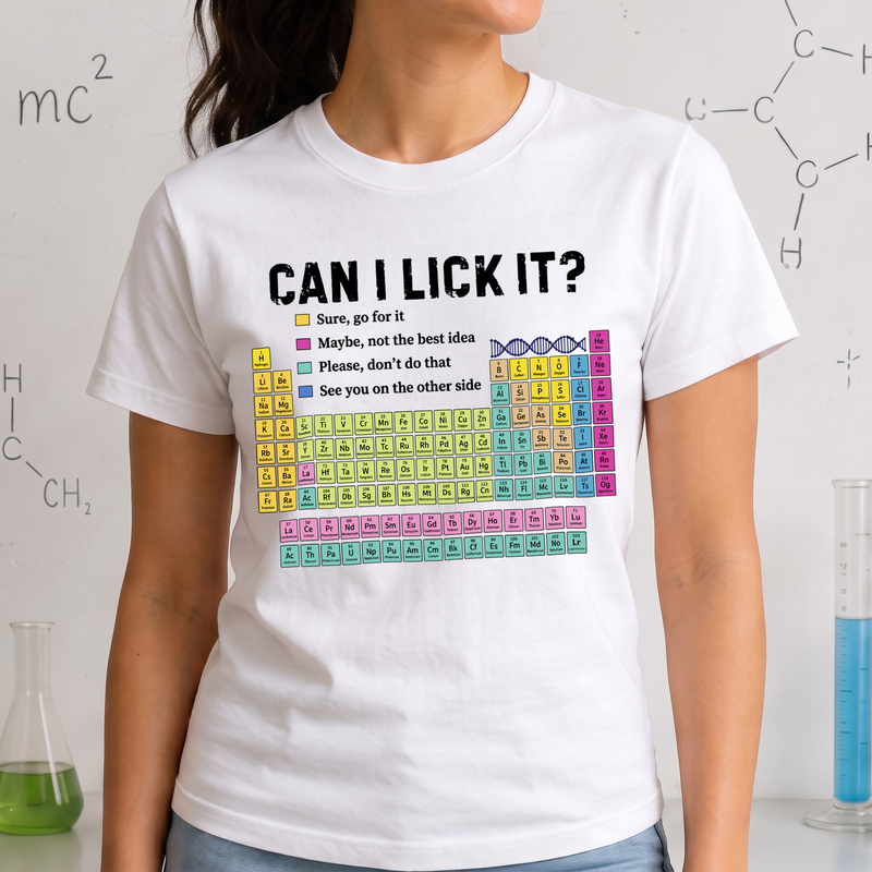 Periodic Table Science Humor - DTF Transfer
