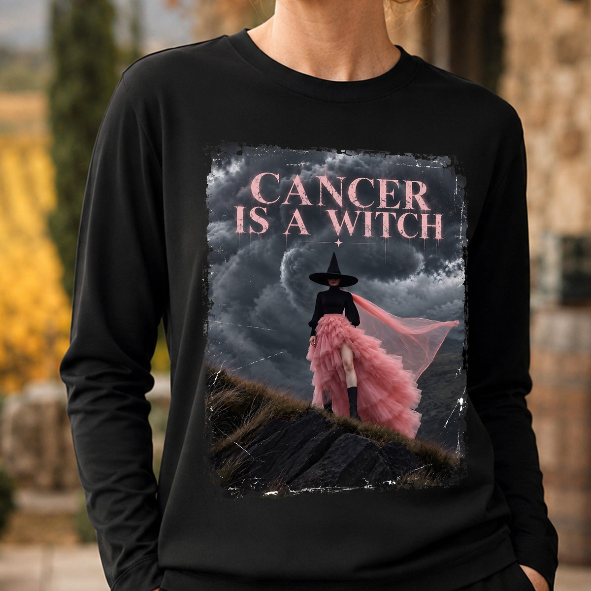 Cancer Is A Witch - DTF Transfer