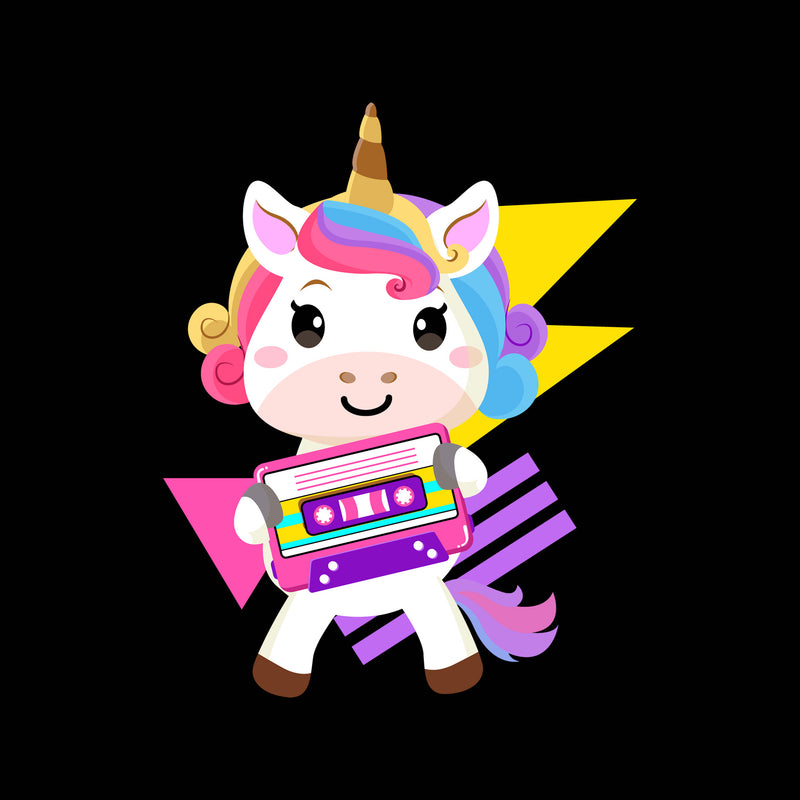 The Cassette Unicorn - DTF Transfer