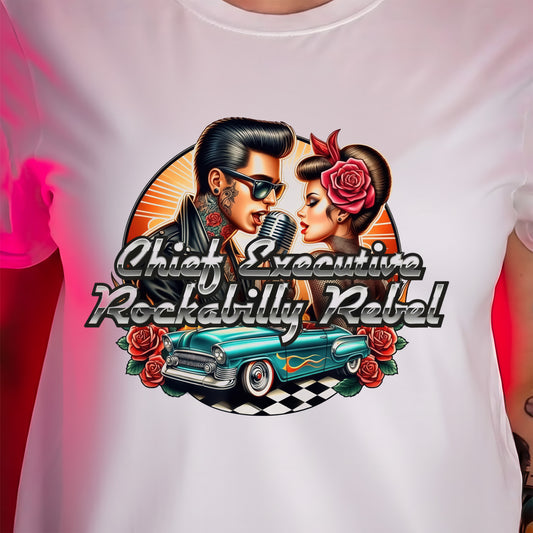 Chief Executive Rockabilly - DTF Transfer