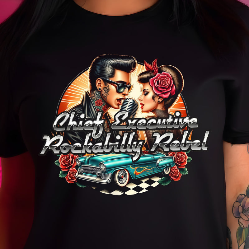 Chief Executive Rockabilly - DTF Transfer
