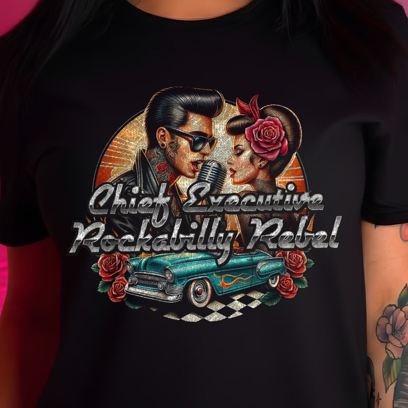 Chief Executive Rockabilly - DTF Transfer