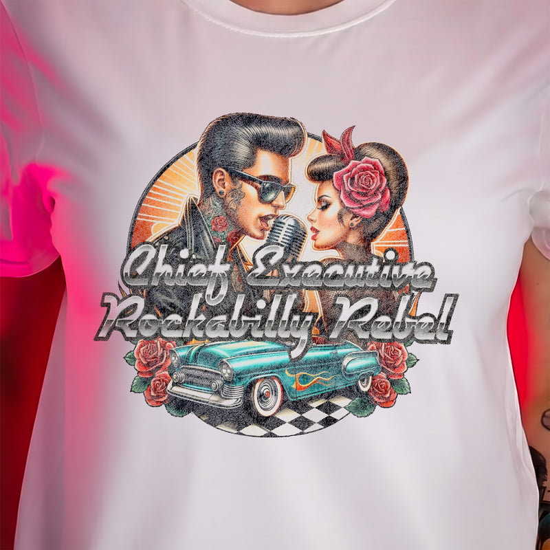 Chief Executive Rockabilly - DTF Transfer