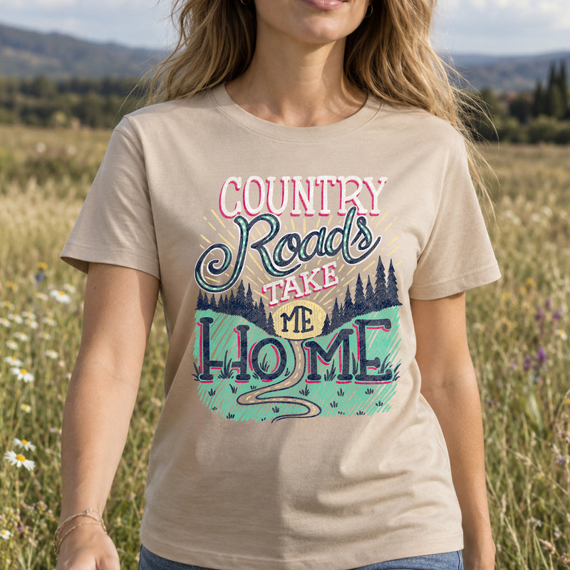 Country Roads Take Me Home - DTF Transfer