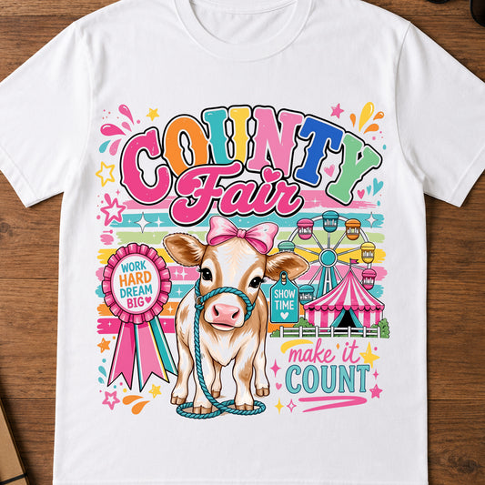 County Fair, Make It Count - DTF Transfer