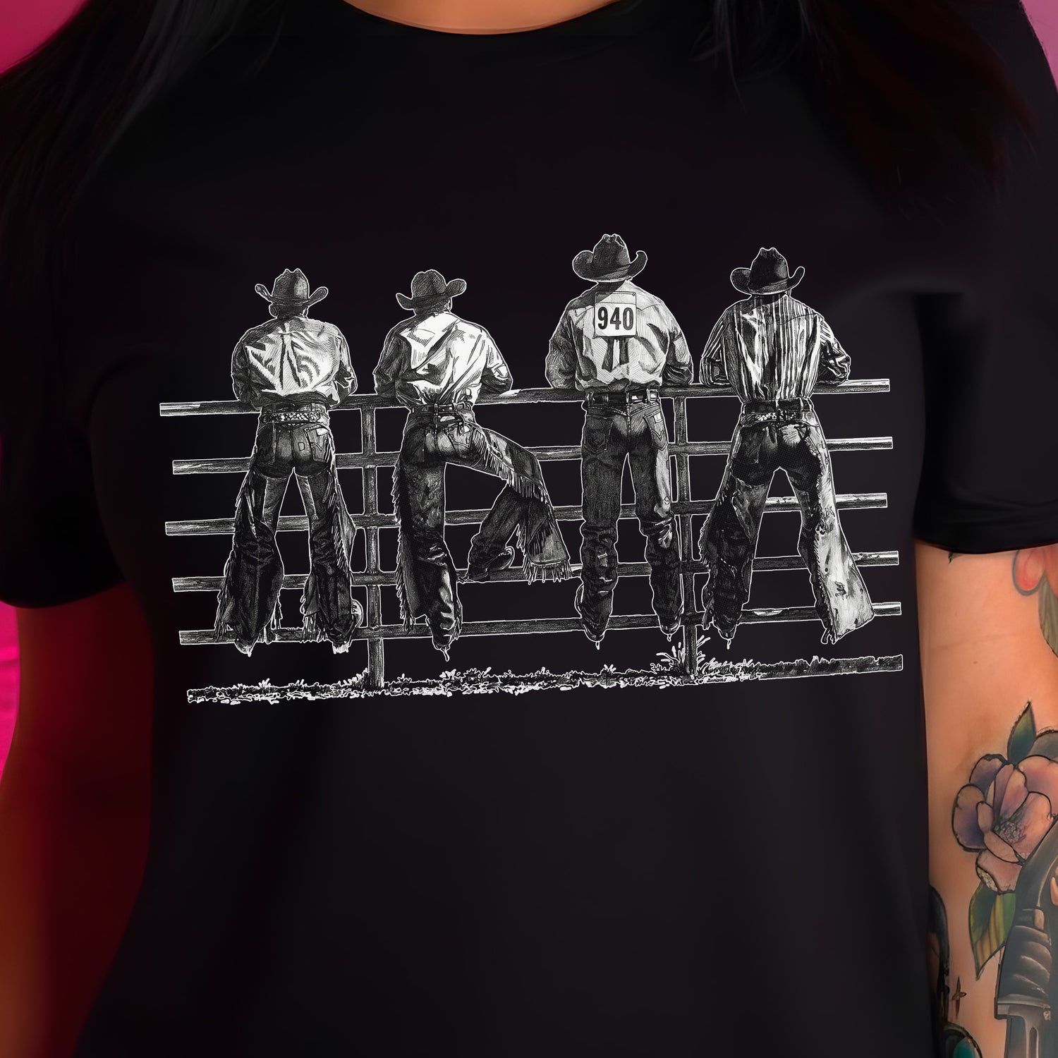 Rodeo Ready Cowboys - DTF Transfer