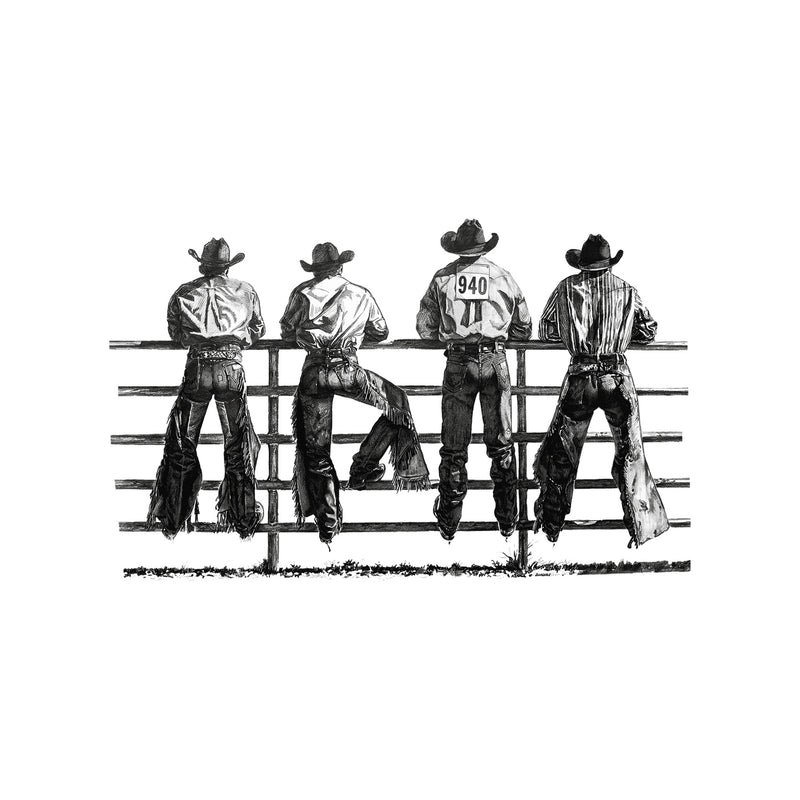 Rodeo Ready Cowboys - DTF Transfer