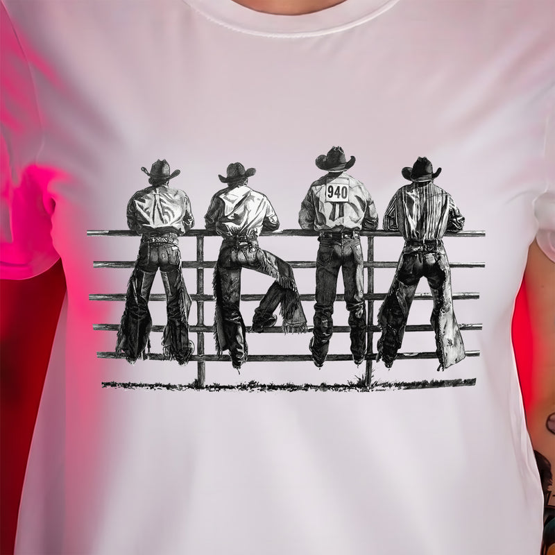Rodeo Ready Cowboys - DTF Transfer