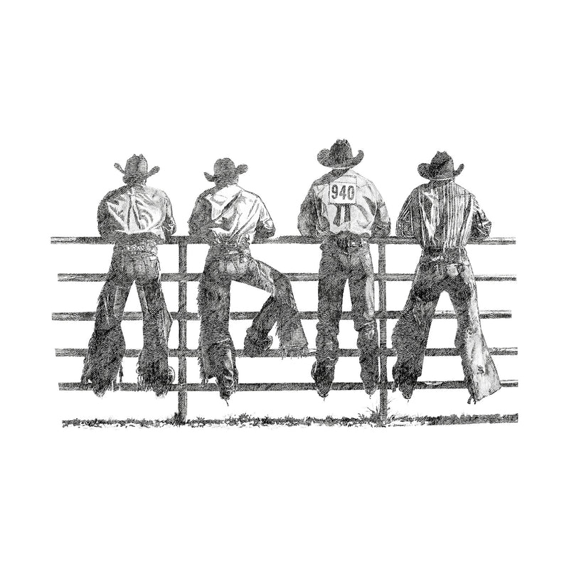 Rodeo Ready Cowboys - DTF Transfer