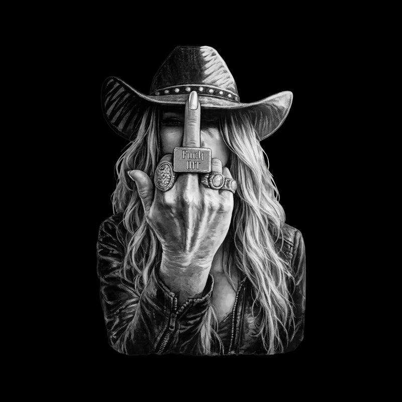 Unfiltered Cowgirl - DTF Transfer