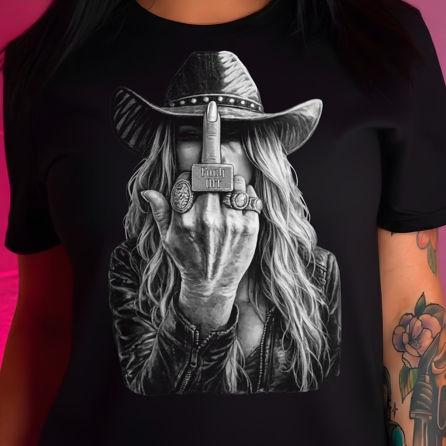 Unfiltered Cowgirl - DTF Transfer