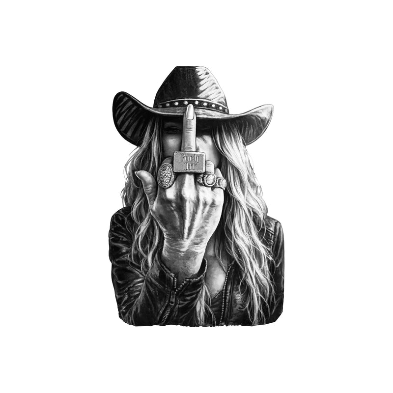 Unfiltered Cowgirl - DTF Transfer