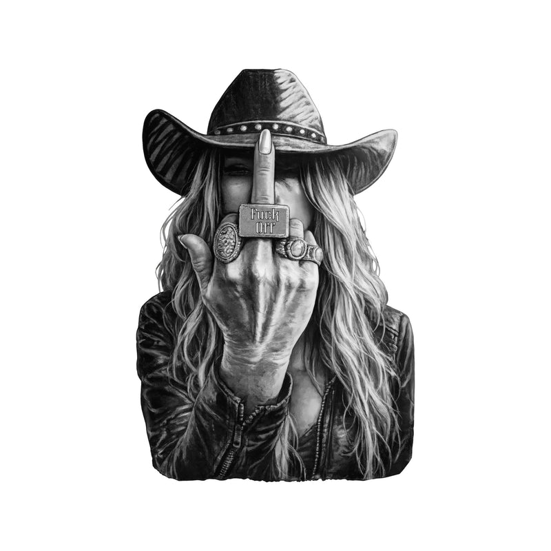 Unfiltered Cowgirl - DTF Transfer